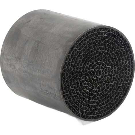Catalyseur d'échappement moto universel en acier inoxydable, silencieux avant central 48x50mm, pot catalyseur remplacement pour motocyclette (1/5)