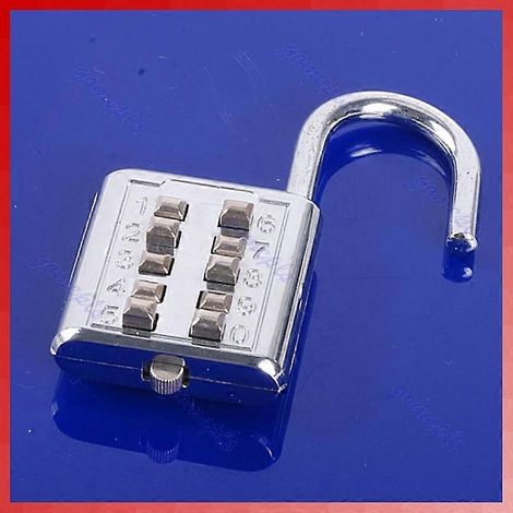 Cadenas à code à 5 chiffres pour valise de voyage (1/3)