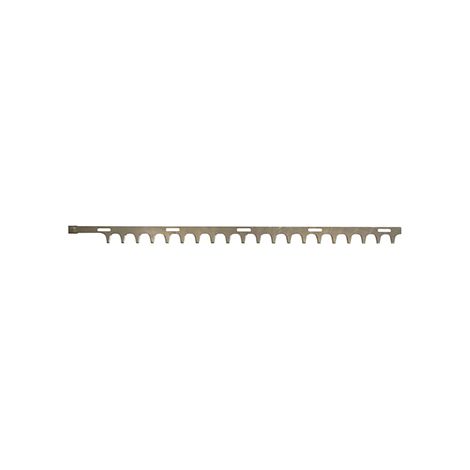 Ursprüngliches unteres Messer für Shindaiwa Heckenschere Modell HT230 – Gesamtlänge: 783 mm. Originalersatzteilnummern: 18500-70001, 18500-