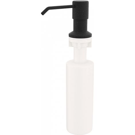 Dispensador de lavavajillas líquido negro de 500 ml para cocina.