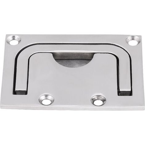 2 manijas de elevación de acero inoxidable para escotilla de barco, para yate marino (1/4)