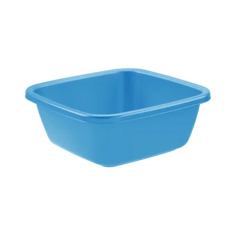 BACINELLA QUADRA 34 x 34 h.13,5 cm / 9 lt - blu  - TONTARELLI