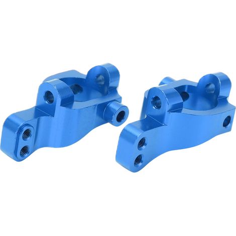 Satz mit 2 C-förmigen Nabenhalterungen für LOSI 22S (blau): verbesserte Leistung, einfache Montage, Robustheit und Langlebigkeit. (1/5)
