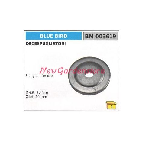 Flangia inferiore coppia conica BLUEBIRD decespugliatore 003619