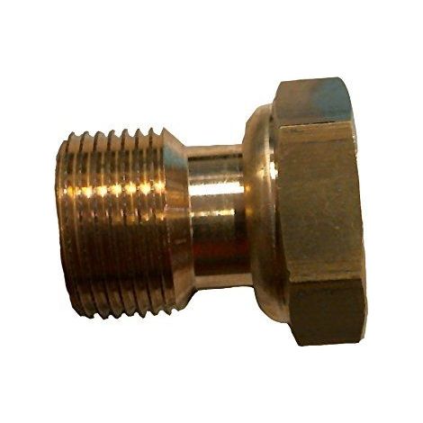 Boutte 3140043 ER27 Raccord compteur laiton male/femelle 20 x 27 ecrou mobile (1/2)