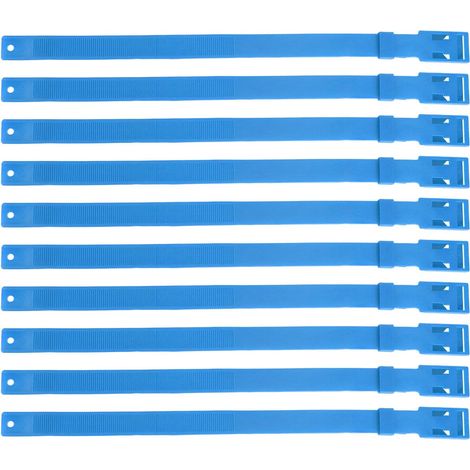 Collier Identification Couleur 23 Pouces en PU Réglable pour Vache Cheval Mouton Chèvre Bétail Ferme Élevage Surveillance Santé Suitable for Adulte et Jeune Animal (1/5)