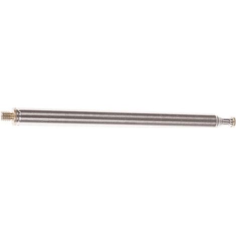 Antenne télescopique de télécommande radio, filetage extérieur M6 à 6 sections, longueur totale fermée : 13,8 cm, longueur totale déployée : 62 cm. (1/5)