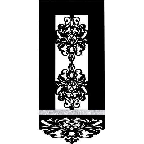 Pannello P20 – Tenda a strisce moderna ed elegante con perline – Glamour 60x130