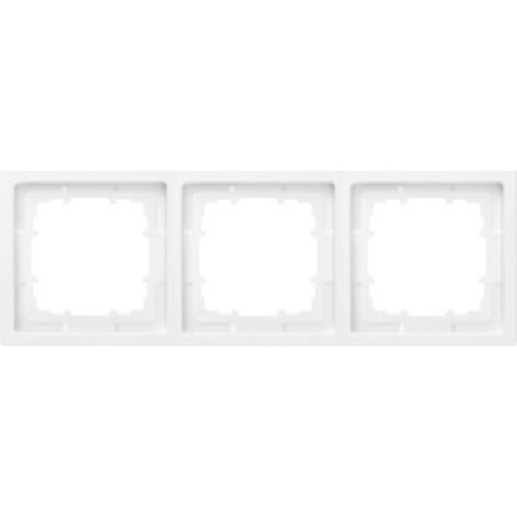 Rahmen 3 Elemente Siemens Delta Style WHITE POLAR 5TG13230WH