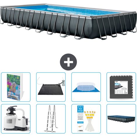 Intex Piscina Ultra XTR Rettangolare - 975x488x132 cm - 9-pezzi  S543 (1/4)