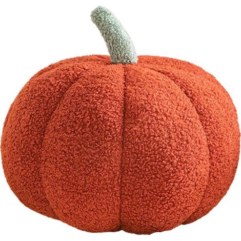 1 Peluche Citrouille, 28cm, Coton PP, Décoration Halloween, Thanksgiving, Salon(Q3 : Nouveaux produits pour le mois d'août) (1/5)