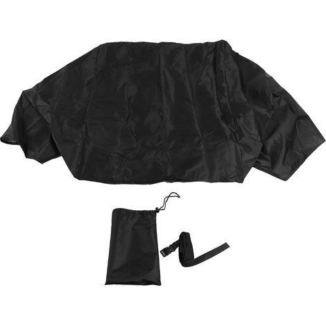 TOIVIZE-Housse de Pompe à Chaleur Pool 420D Oxford Argentée Protection Totale Anti-UV et Imperméable avec Fermeture Zip et Sangle (1/5)