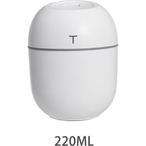 Pair Mini humidificateur d'air de voiture 220 ml (blanc) (1/5)