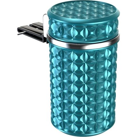 Cendrier de voiture sans odeur avec couvercle, mini poubelle auto-extinguible pour porte-gobelet, voyage et maison