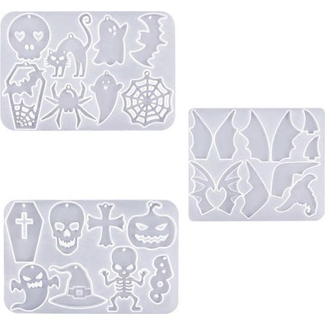 DIY-Kristallkleber-Tropfenform Halloween-Silikonform (1/5)