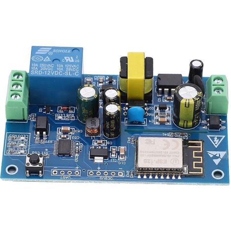 Module de commutation à relais 220 V avec télécommande réseau mobile pour maison connectée AC85-264 V