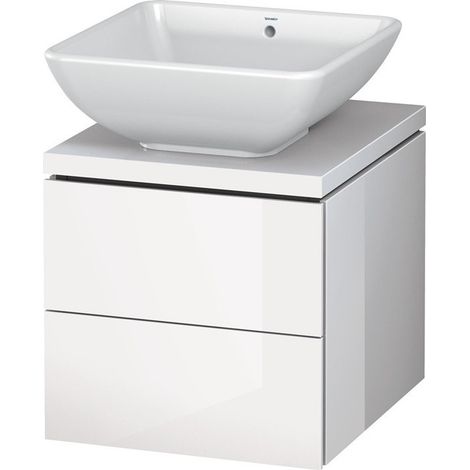 Mobile lavabo L-CUBE 420x477x400mm Ciliegio Ticino