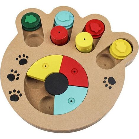 Spielzeug Hund Intelligenz Lernspiel Hund interaktives verstecktes Spiel Hundespielzeug interaktives verstecktes Spiel Hund und Katze Hundefutter Feeder (1/4)