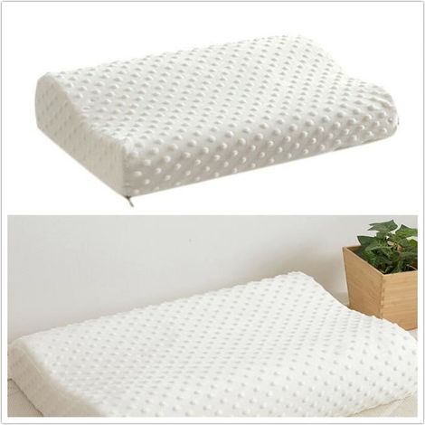 Memory-Schaum-Kissen 50 x 30 cm – Ergonomische Unterstützung: Nacken- und Halswirbelsäulenstütze – Höchster Komfort (1/4)