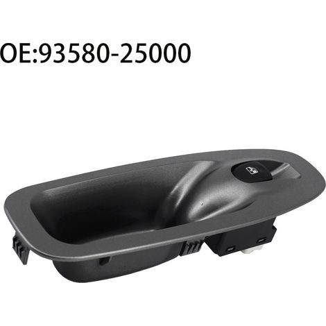 The reference number 93580-25000 is suitable for electric window regulators with individual switches on Hyundai Accent vehicles manufactured between 2000 and 2006.--BIEMMEDUE (1/4)