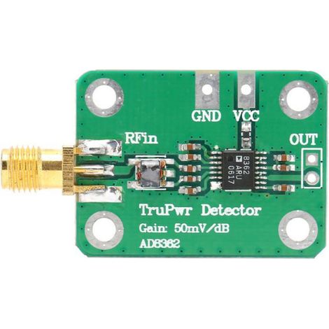 Module De Détection RF - AD8362 - Fréquence 50 Hz À 3,8 GHz - Plage Entrée -52 dBm À +8 dBm - 60 dB - Pour Contrôle Industriel - 1 Pièce (1/4)