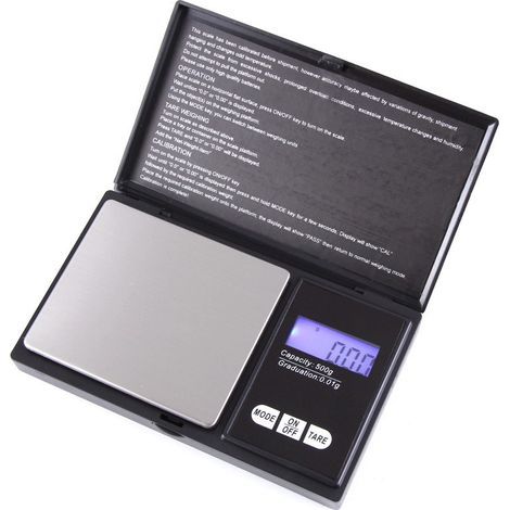 Balances à bijoux, balances de précision, balances de poche avec écran LCD, petites balances à bijoux, balances de cuisine, balances de précision avec fonction tare (1/5)