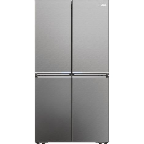 Haier Cube 90 Serie 7 HCR7918ENMP frigorifero side-by-side Libera installazione 629 L E Platino, Acciaio inox (1/5)