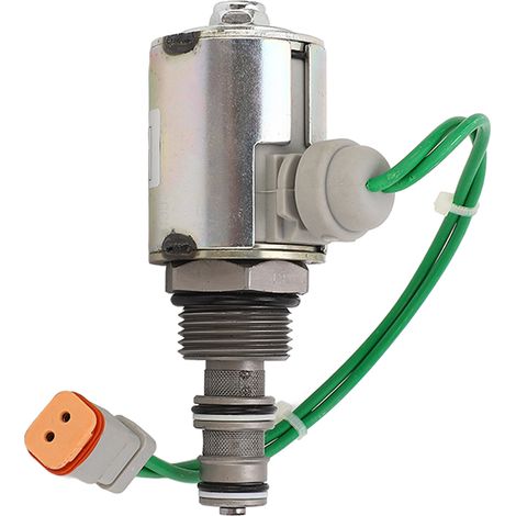 Électrovanne 24 V en acier allié pour chargeuses sur pneus CAT 824G, 825G, 826G et 950F (1/5)