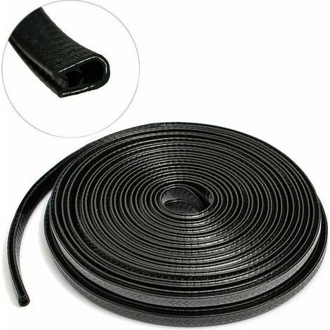 10M Anti-Collision Strip – Flexible PVC Rubber – Scratch and Impact Protection – Glue-Free Installation (1/5)