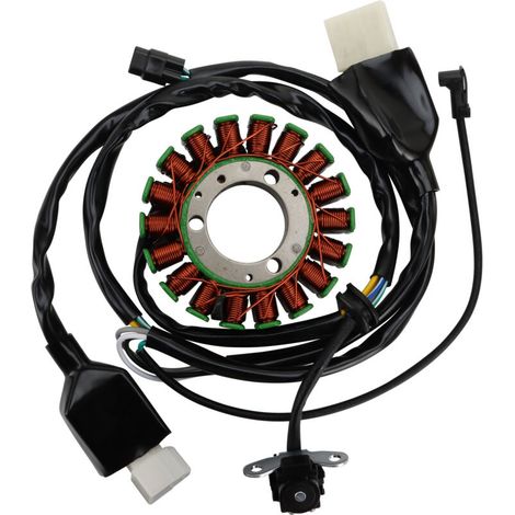 Compatible avec les supermoteurs Kawasaki KLX250 D-Tracker KLX250SF 250SF, stator de magnéto et bobine d'allumage intégrés. (1/5)