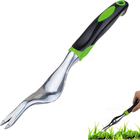 Désherbeur manuel, arrache-mauvaises herbes, outil de désherbage manuel, outil portatif pour enlever les pissenlits, arrache-mauvaises herbes manuel, pour jardin, extérieur, plantation de fleurs (1/5)
