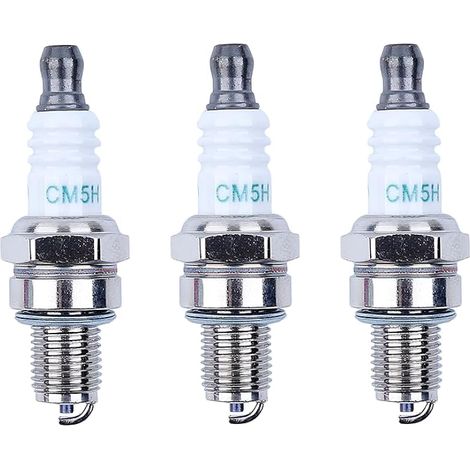 3 Pièces Bougies d'allumage CM5H pour Honda GX25 GX35, pour Shindaiwa 3699-91867 Red Max 369991867,506615101,54426090 Souffleurs Débroussailleuses Coupe-Bordures Tronçonneuses (1/5)
