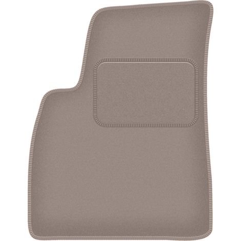 Fahrermatte aus Samt für: Hyundai SantaFe I SUV (2000–2006), beige (1/5)
