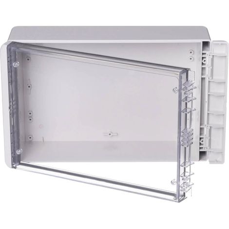 [GEBRAUCHT] B-Ware Bopla Bocube Gehäuse Box Outdoor Polycarbonat V0 Lichtgrau Ral7035 170x271x90