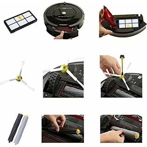 YMYNY Pour Irobot Roomba 900 Series 960 980 981 985, 800 Series 860 805 870 B Derrui (1/3)