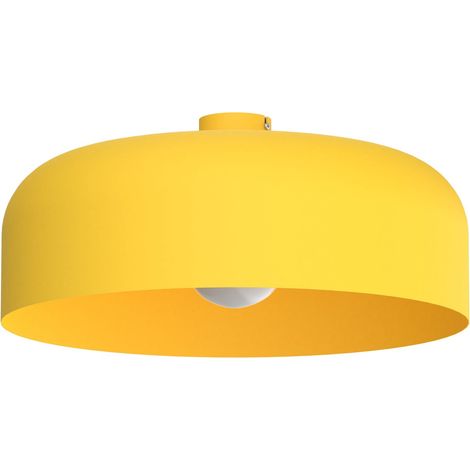 LUMICOM  TUZZI Plafoniera, 1xE27, max 42W, metallo, giallo, D.50cm