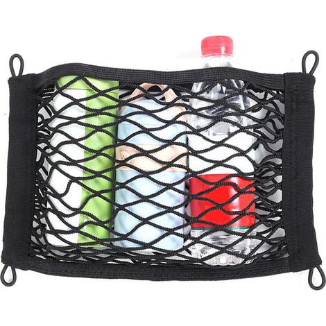 Sac de rangement élastique en filet pour coffre de voiture (1/5)