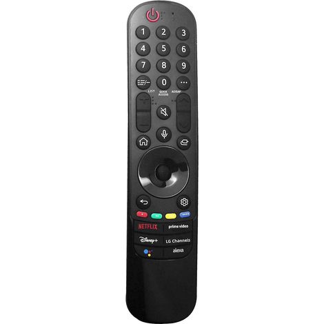 Télécommande de remplacement MR22GA AKB76039902 pour téléviseurs intelligents LG OLED 2022 (Z2, G2, C2, B2, A2, QNED99, 90, 85, 8). (1/5)