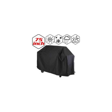 Litzee – Telo di copertura per barbecue 190x71x117 cm – Tessuto Oxford 210D ad alta densità – Impermeabilità 2000MM – Protezione UV e antistrappo – Crezuo