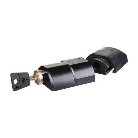 Mul-T-Lock – Serrure antivol utilitaire Armadlock pour portes arrières – Haute sécurité avec pêne renforcé – Verrouillage par système de poussoir – 2 clés fournies
