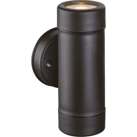 Applique didue luci per esterni in tessuto nero INTERLUSA (1/3)