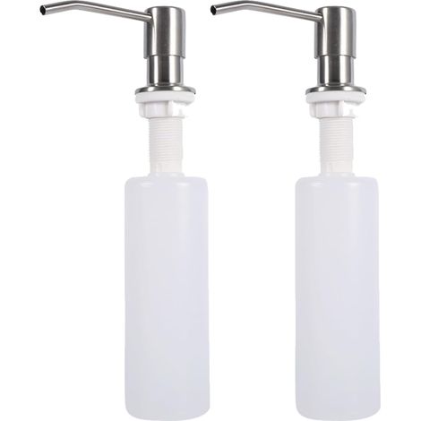 Kitchen Sink Dispenser Effortless Stainless Steel Bathroom