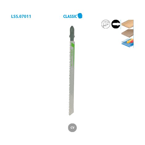 Lame scie sauteuse bois coupe fine/précise Classic Boite de  3 (1/2)