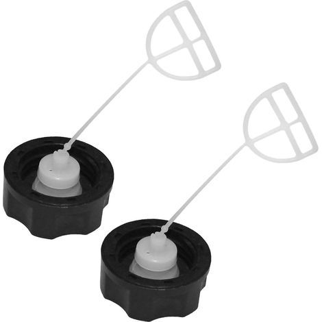 Bouchon Reservoir Debroussailleuse,Lot de 2 Bouchon Essence Tondeuse, Bouchons de Réservoir de Debroussailleuse, Compatibles avec Le (1/5)