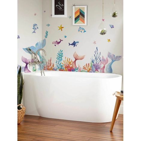 Stickers muraux pour la décoration intérieure : papier peint en PVC imperméable, résistant à l'huile, autocollant et amovible. (1/5)