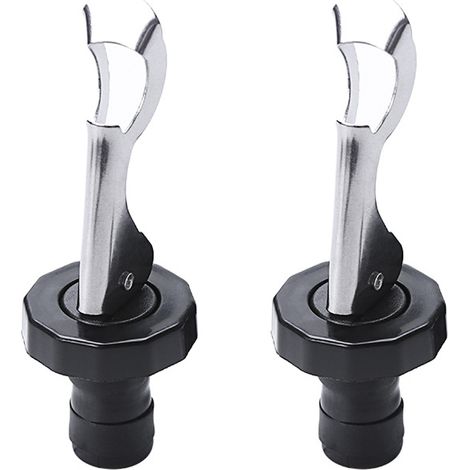 Bottle Stopper - Wine Stopper And Champagne Stopper - For Glass Bottles - Reusable Seal With Lever Handle - 1 Piece