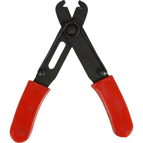 Pinza taglia fascette da elettricista per taglio fascetta con impugnatura in gomma antiscivolo apertura massima 15 mm (1/2)