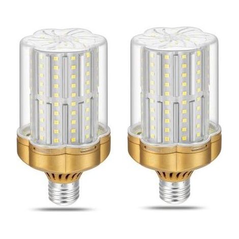 Ampoule LED E27 30W, Blanc froid 6000K(Équivalent 250W Ampoule Incandescente) 3500LM Non Dimmable, Sans Scintillement Lot de 2 (1/5)