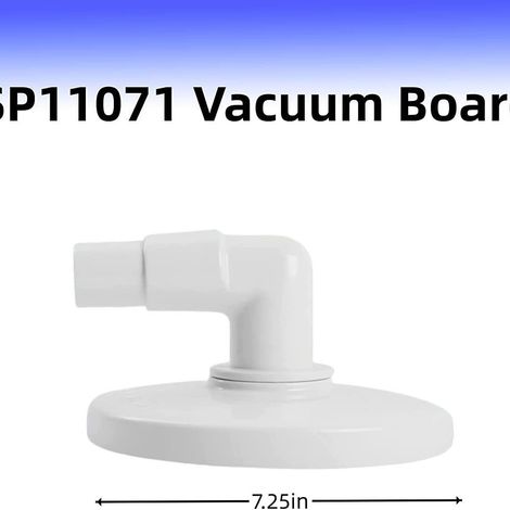 SP11071 Pièces de rechange pour accessoires de piscine : coude à 90° pour skimmer et plaque d'aspiration