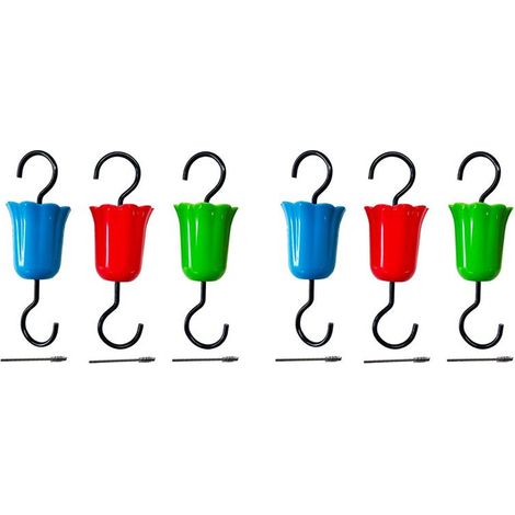 pezzi di fossato antiformiche per mangiatoie per colibrì Protezione antiformiche per mangiatoie per colibrì Protezione antiformiche per mangiatoie per colibrì